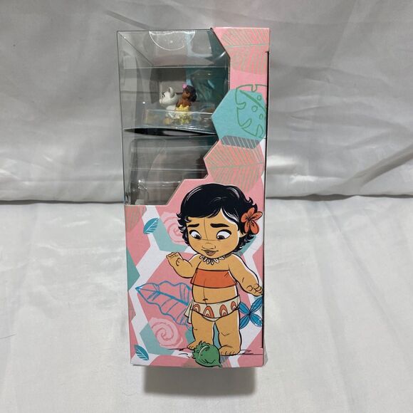 Disney Animators’ Collection Littles Moana Motunui Island Playset 8 Pc Toy Set - Picture 8 of 10